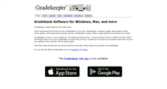 Desktop Screenshot of gradekeeper.com