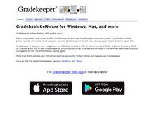 Tablet Screenshot of gradekeeper.com